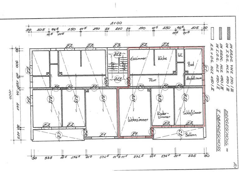 Wohnung zur Miete 570 € 3 Zimmer 82 m² 2. Geschoss frei ab sofort Lindenstraße 2 Kastl 84556