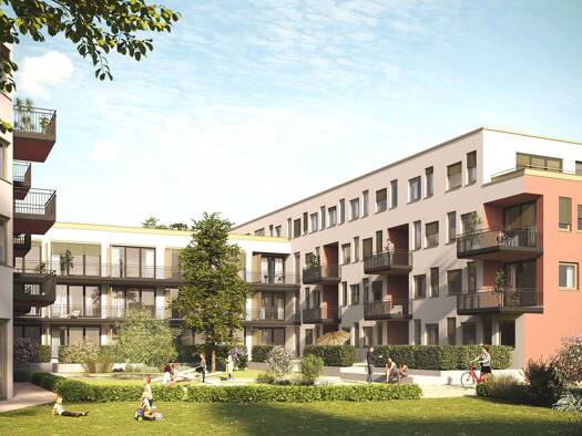 Wohnung zum Kauf provisionsfrei 305.000 € 1 Zimmer 42 m² 2. Geschoss Pfersee Pfersee 86157