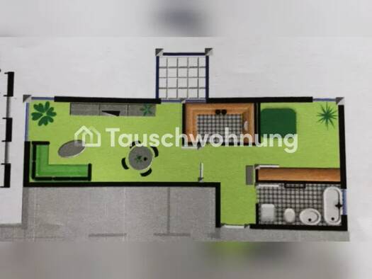 Wohnung zur Miete Tauschwohnung 574 € 2 Zimmer 55 m² 1. Geschoss Mahlow Blankenfelde-Mahlow 15831
