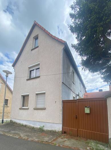 Einfamilienhaus zum Kauf 62.000 € 4 Zimmer 97 m² 170 m² Grundstück Nauendorf Apolda 99510