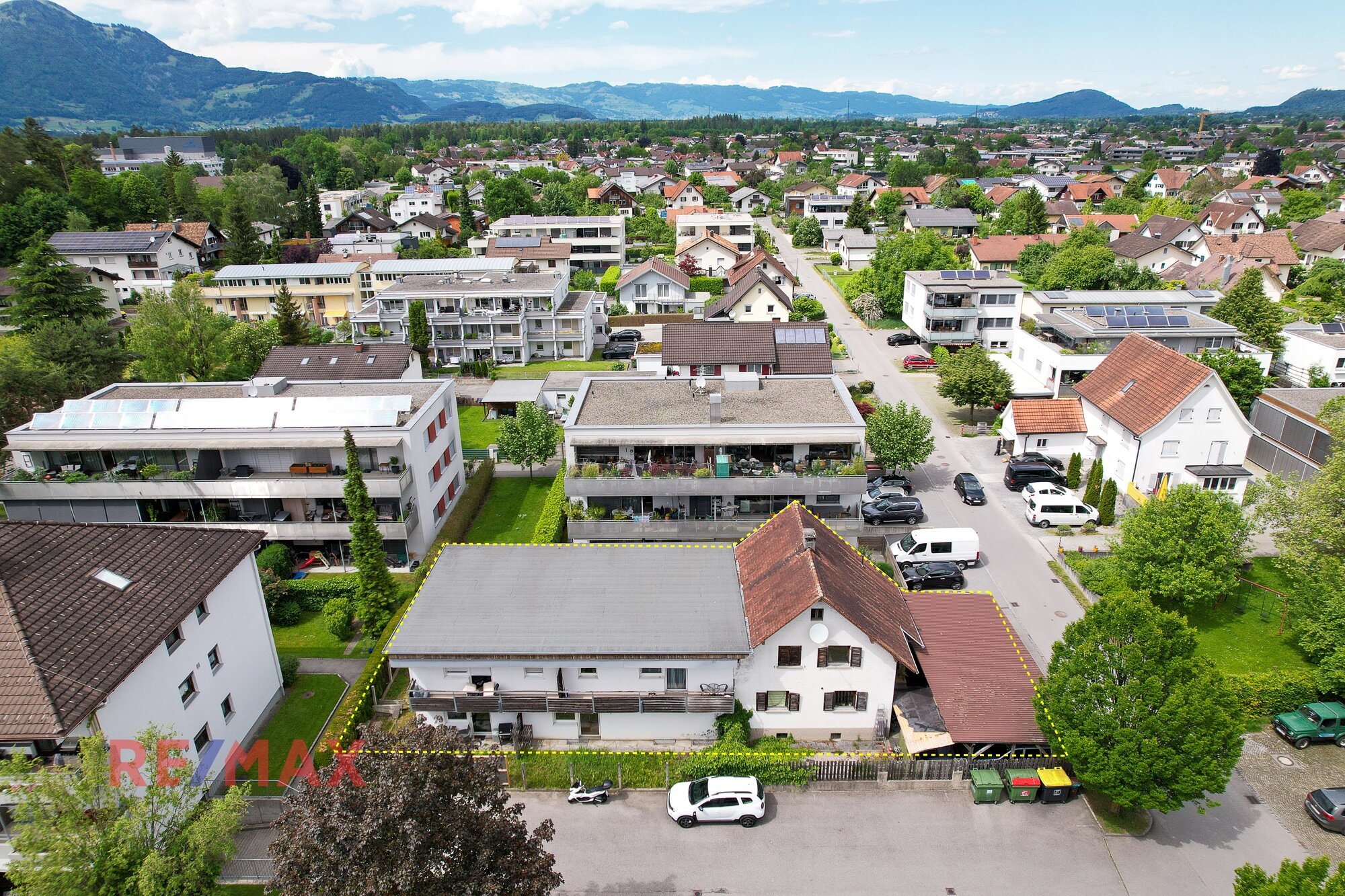 Wohn- und Geschäftshaus zum Kauf als Kapitalanlage geeignet 248 m²<br/>Fläche 560 m²<br/>Grundstück Flurgasse 20 Feldkirch / Gisingen 6800