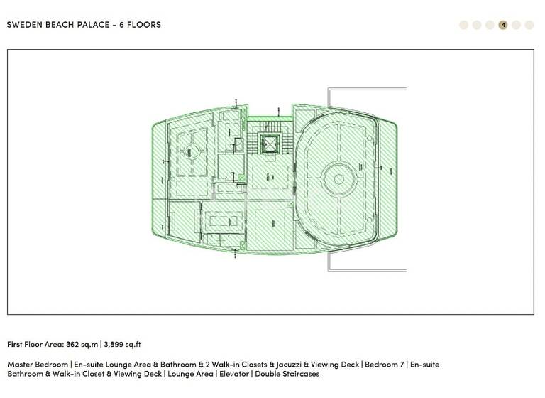 Einfamilienhaus zum Kauf 29.513.784 € 10 Zimmer 2.000 m² The World Islands  The World Islands Dubai