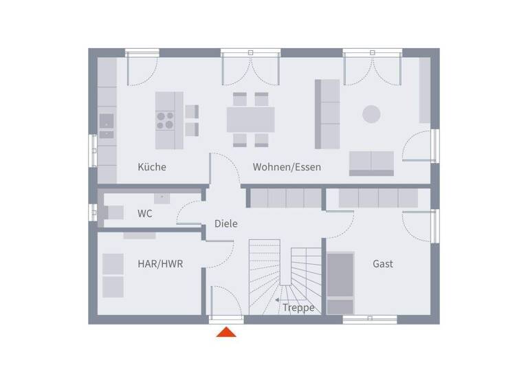 Einfamilienhaus zum Kauf 376.900 € 5 Zimmer 164,1 m² 500 m² Grundstück Herongen Straelen 47638