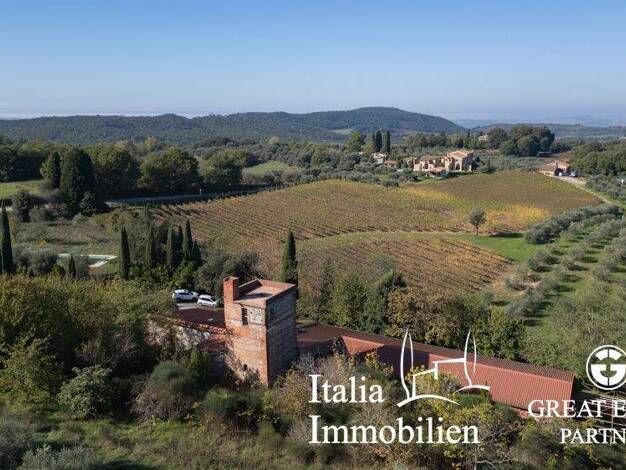 Bauernhaus zum Kauf 620.000 € 14 Zimmer 379 m² 52.000 m² Grundstück Rapolano Terme 53040