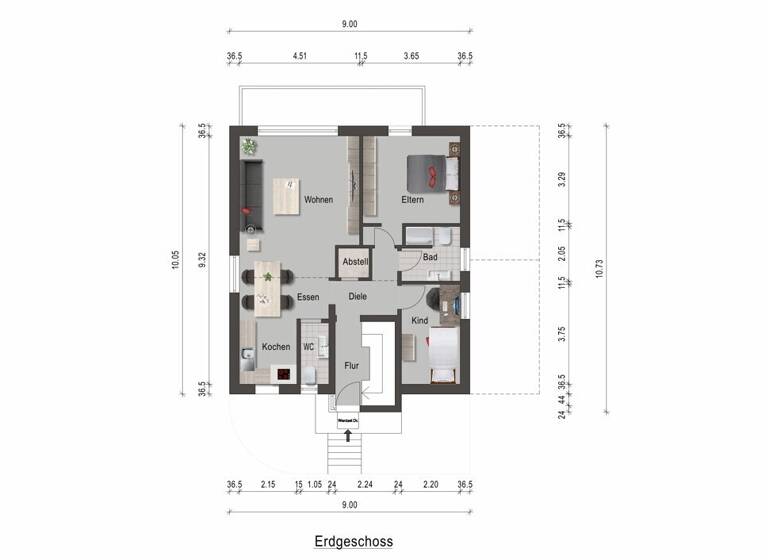 Mehrfamilienhaus zum Kauf 549.000 € 6 Zimmer 148 m² 589 m² Grundstück Gräfenhausen Weiterstadt / Gräfenhausen 64331