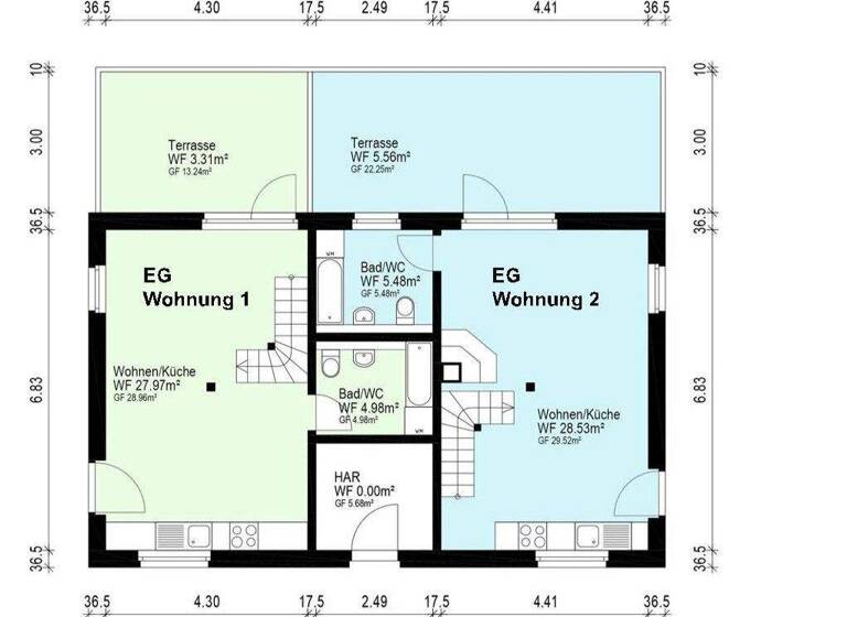 Haus zum Kauf 475.000 € 8 Zimmer 178,2 m² 1.774 m² Grundstück Poggenhof Schaprode 18569