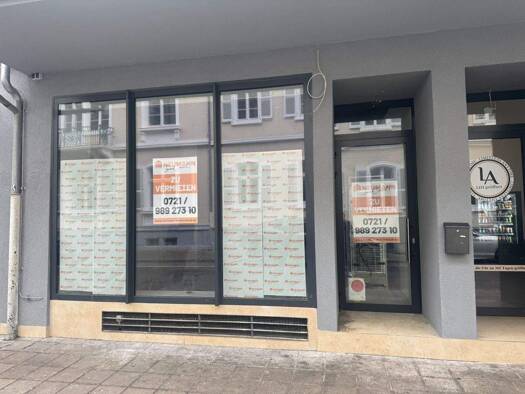 Laden zur Miete 2.300 € 66 m² Verkaufsfläche Innenstadt-West Karlsruhe 76133