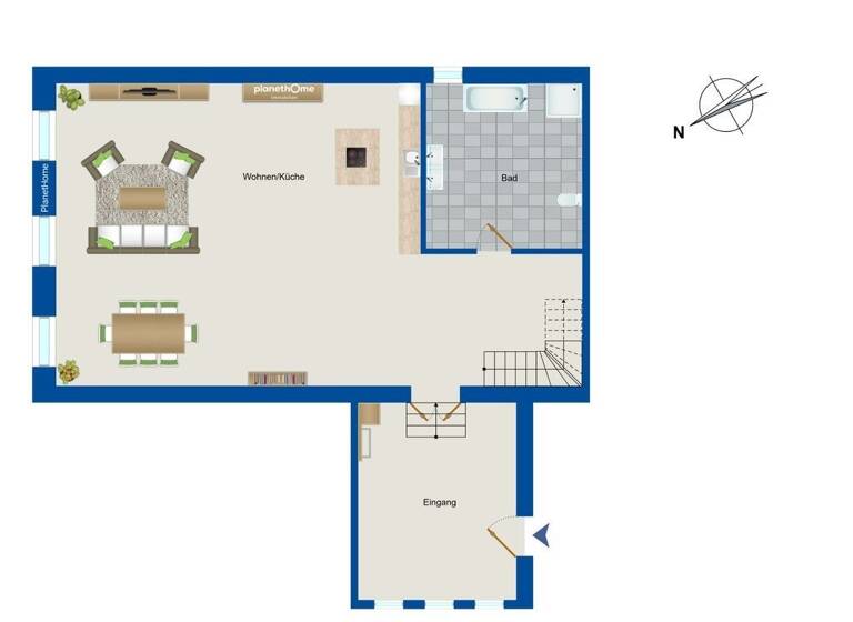 Maisonette zum Kauf 339.000 € 1 Zimmer 145,9 m²<br/>Wohnfläche 2.<br/>Geschoss Vilshofen Vilshofen an der Donau 94474