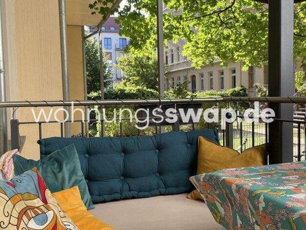 Studio zur Miete Tauschwohnung 750 € 3 Zimmer 78 m² EG Südvorstadt Leipzig-04275 4275