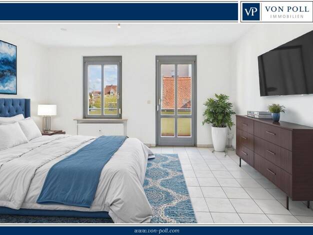 Wohnung zum Kauf 151.000 € 1,5 Zimmer 45 m² 1. Geschoss Hirschaid 96114