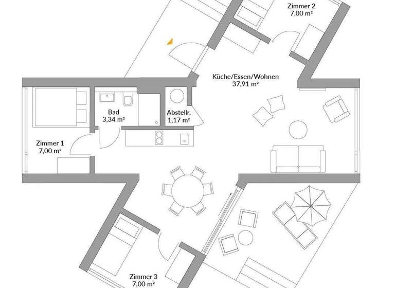 Haus zum Kauf - Erstbezug provisionsfrei 145.700 € 1 Zimmer 63,5 m² 1 m² Grundstück SONNIGES BAUGRUNDSTÜCK EXKLUSIV NUR FÜR DANWOOD-HA Markt Hartmannsdorf 8311