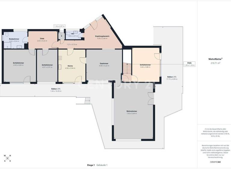 Bungalow zum Kauf 890.000 € 9 Zimmer 414 m² 1.531 m² Grundstück Alt-Saarbrücken Saarbrücken 66117