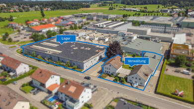Lagerhalle zur Miete 3.200 m² Lagerfläche Neutrauchburg Isny im Allgäu 88316
