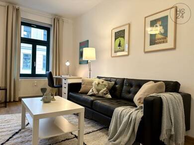 Wohnung zur Miete Wohnen auf Zeit 890 € 1 Zimmer 45 m² frei ab 01.09.2025 Altlindenau Leipzig 04177