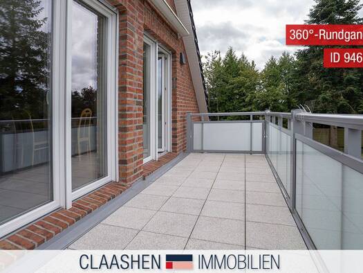 Wohnung zur Miete 825 € 3 Zimmer 93 m² Süderneuland II Norden 26506