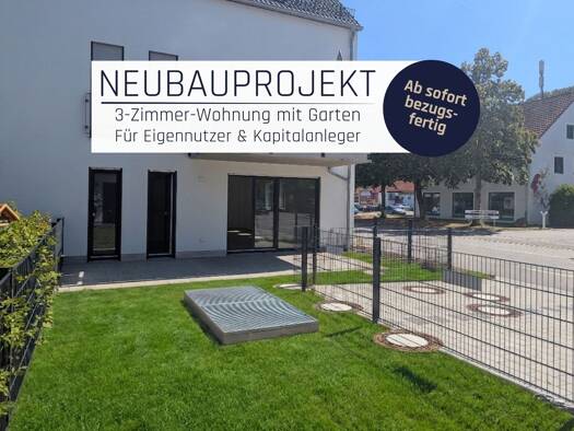 Wohnung zum Kauf - Erstbezug provisionsfrei 372.900 € 3 Zimmer 75,4 m² Saal Saal a.d.Donau 93342