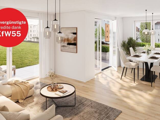 Wohnung zum Kauf - Erstbezug provisionsfrei 410.900 € 3,5 Zimmer 88,3 m² EG Edith-Stein-Straße Laupheim Laupheim 88471
