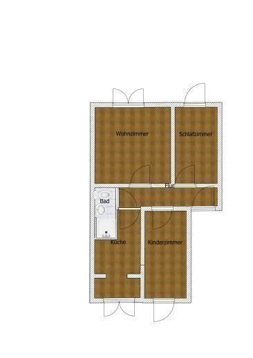 Wohnung zur Miete 330 € 3 Zimmer 58 m²<br/>Wohnfläche 2.<br/>Geschoss ab sofort<br/>Verfügbarkeit Schillerstr. 14 Zeitz Zeitz 06712