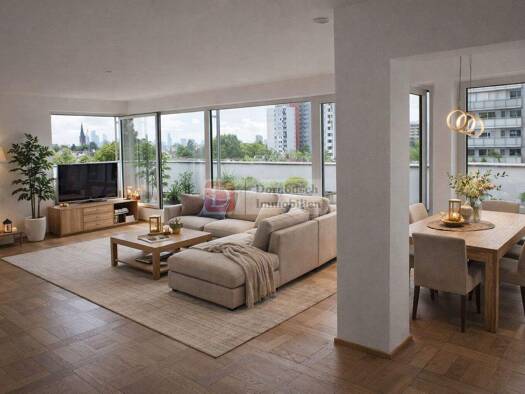 Penthouse zum Kauf 599.000 € 4 Zimmer 157 m² 6. Geschoss Eckenheim Frankfurt am Main 60435