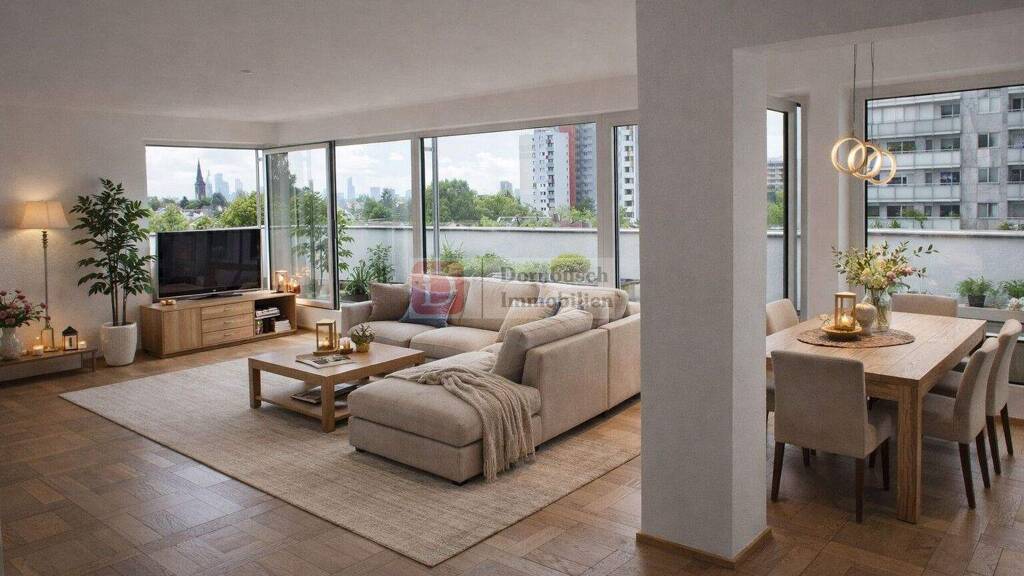Penthouse zum Kauf 599.000 € 4 Zimmer 157 m² 6. Geschoss Eckenheim Frankfurt am Main 60435