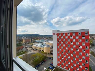 Wohnung zur Miete 367 € 2 Zimmer 54,3 m² 12. Geschoss Friedrich-König-Straße 11 Suhl Suhl 98527