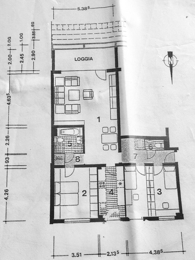 Wohnung zur Miete 950 € 3 Zimmer 100 m²<br/>Wohnfläche 1.<br/>Geschoss ab sofort<br/>Verfügbarkeit Berenbostel - Südost Garbsen 30827