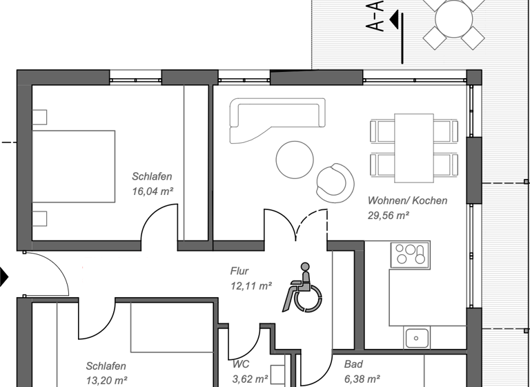 Wohnung zum Kauf provisionsfrei 550.500 € 3 Zimmer 84,7 m² 3. Geschoss frei ab 31.03.2027 Hödingen Überlingen 88662