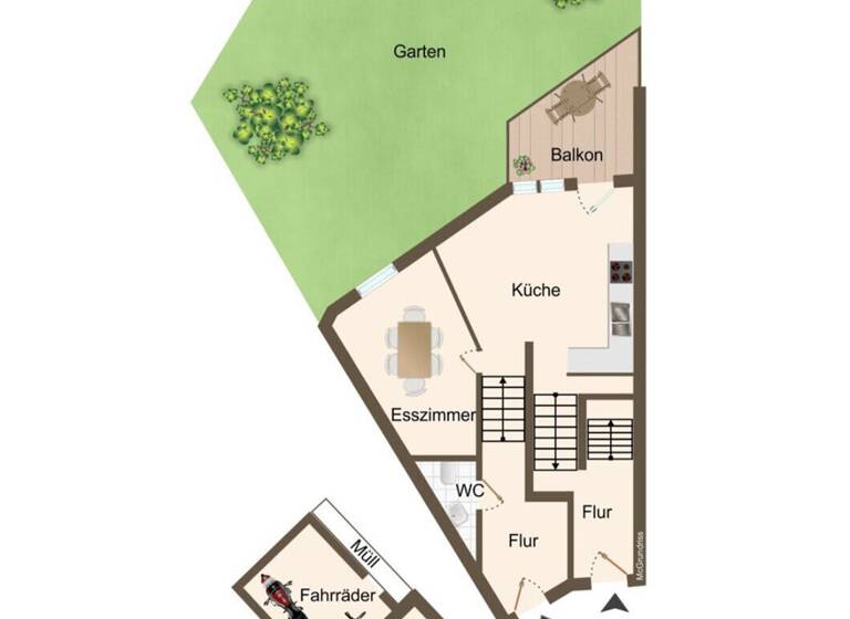 Reihenendhaus zum Kauf 415.000 € 6 Zimmer 160 m² Pye Osnabrück / Pye 49090