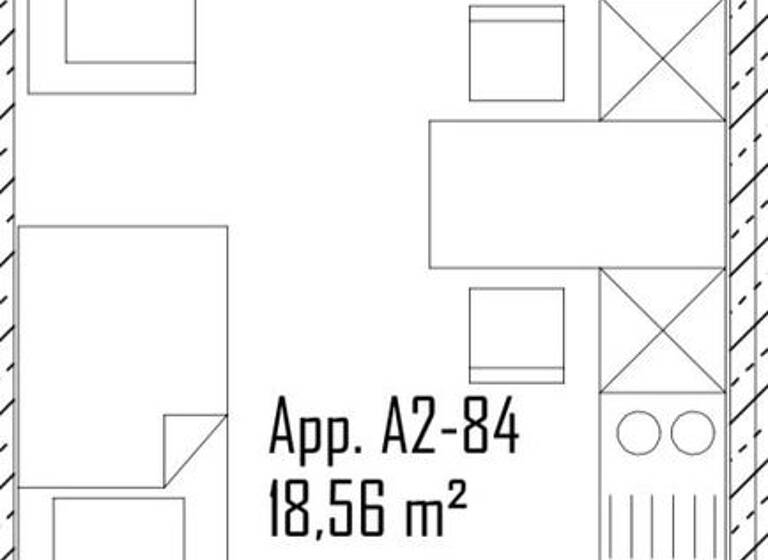 Wohnung zur Miete 590 € 1 Zimmer 25 m² Geschoss 2/3 Tunnelstraße Kriegshaber Augsburg 86156