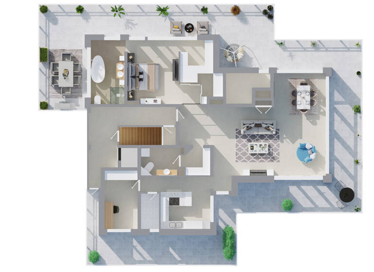 Penthouse zum Kauf 790.000 € 3 Zimmer 204 m² 8. Geschoss Cham 93413