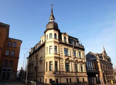 Bürofläche zur Miete 6,04 € 6 Zimmer 134 m² Bürofläche Bahnhofstraße 16 Pößneck,Stadt Pößneck 07381