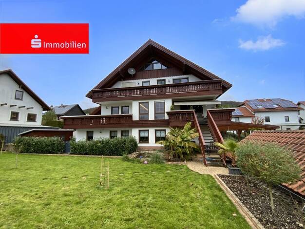 Mehrfamilienhaus zum Kauf 439.000 € 8 Zimmer 380 m² 857 m² Grundstück Stedtlingen Rhönblick 98617