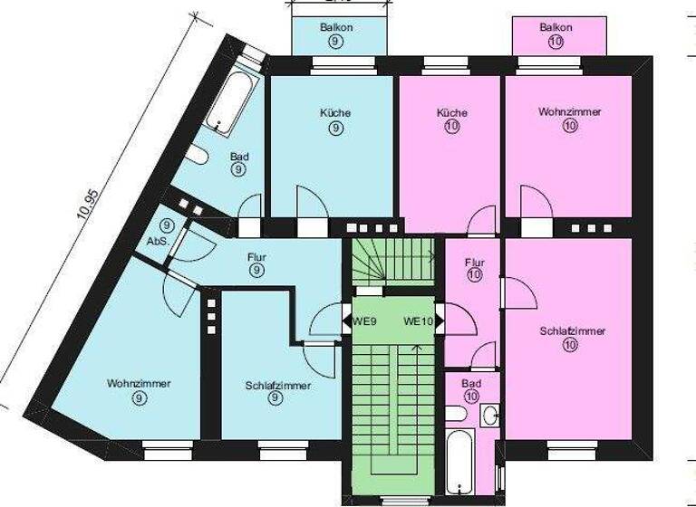 Wohnung zum Kauf 197.500 € 2 Zimmer 55 m² 4. Geschoss Aachen 52064