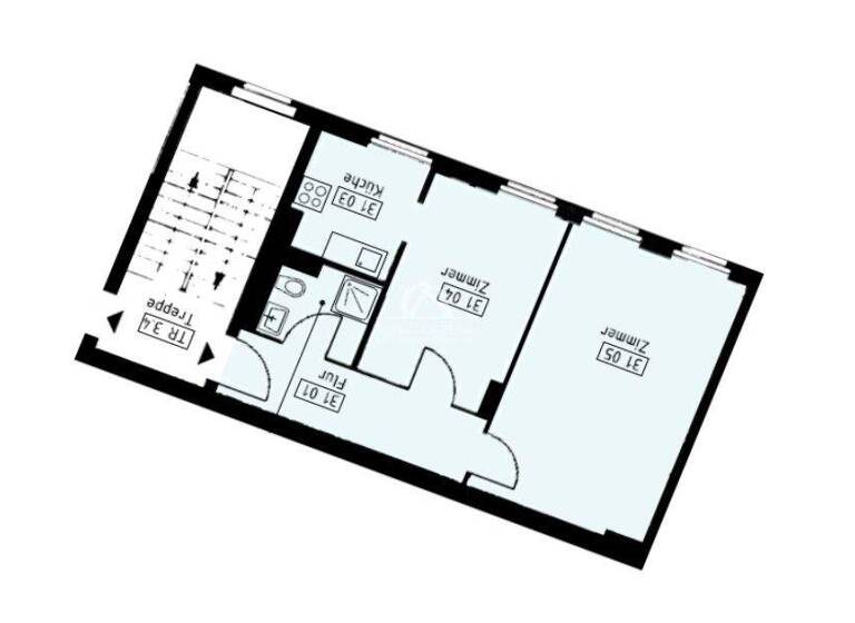 Wohnung zum Kauf provisionsfrei 290.000 € 2 Zimmer 54,1 m² 4. Geschoss Pappelallee 64 Prenzlauer Berg Berlin 10437