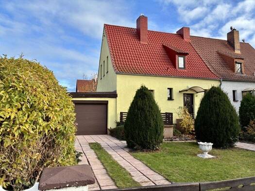 Doppelhaushälfte zum Kauf 275.000 € 4 Zimmer 98,7 m² 441 m² Grundstück Frankfurt Frankfurt (Oder) 15234