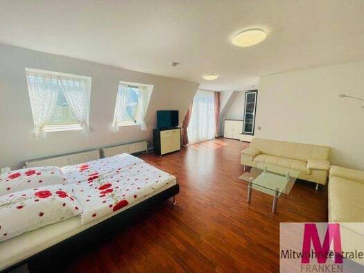 Studio zur Miete Wohnen auf Zeit 950 € 1 Zimmer 54 m² frei ab 01.04.2026 Südstadt Fürth 90763