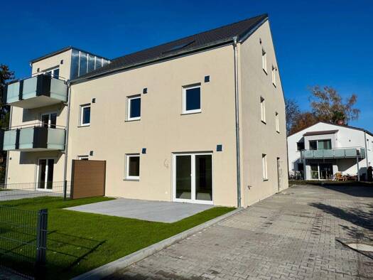 Doppelhaushälfte zur Miete - Erstbezug 2.060 € 5 Zimmer 155,4 m² 290 m² Grundstück frei ab sofort Mitterlern Berglern 85459