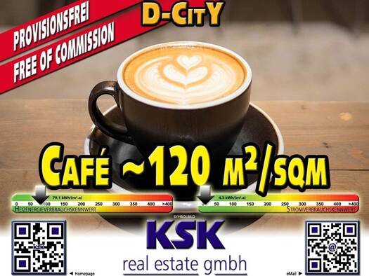 Café/Bar zur Miete provisionsfrei 3.000 € 119,9 m² Gastrofläche Stadtmitte Düsseldorf 40210