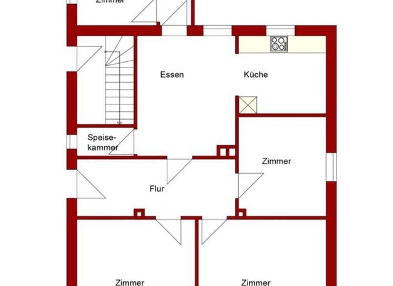 Mehrfamilienhaus zum Kauf provisionsfrei 450.000 € 9 Zimmer 194 m²<br/>Wohnfläche 400 m²<br/>Grundstück Schulstraße 3 Dragonerstraße Oldenburg 26135