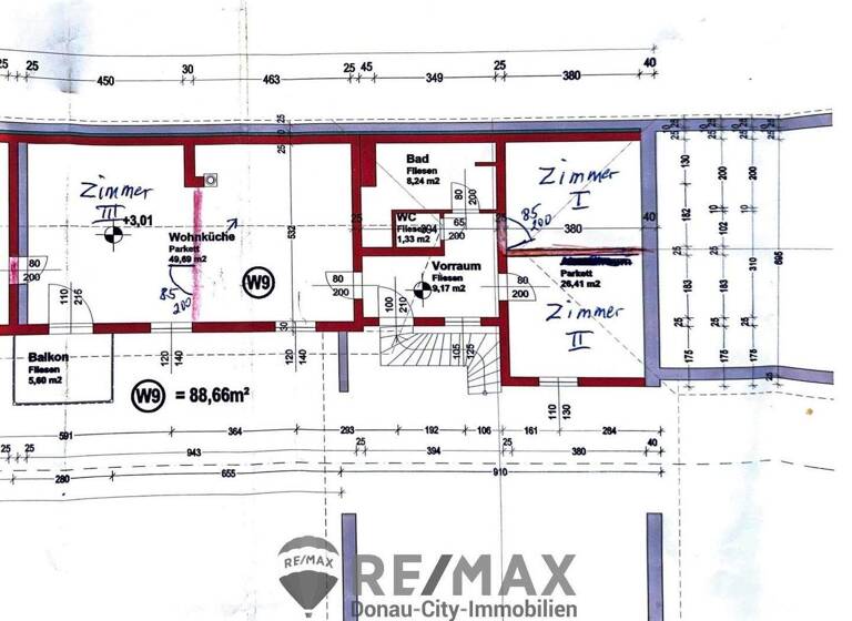 Wohnung zur Miete 600 € 4 Zimmer 90 m² Erpersdorf 3435