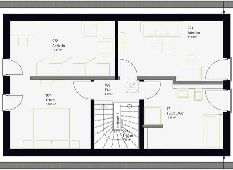 Einfamilienhaus zum Kauf provisionsfrei als Kapitalanlage geeignet 484.000 € 166,7 m² 300 m² Grundstück Rieder Marktoberdorf 87616