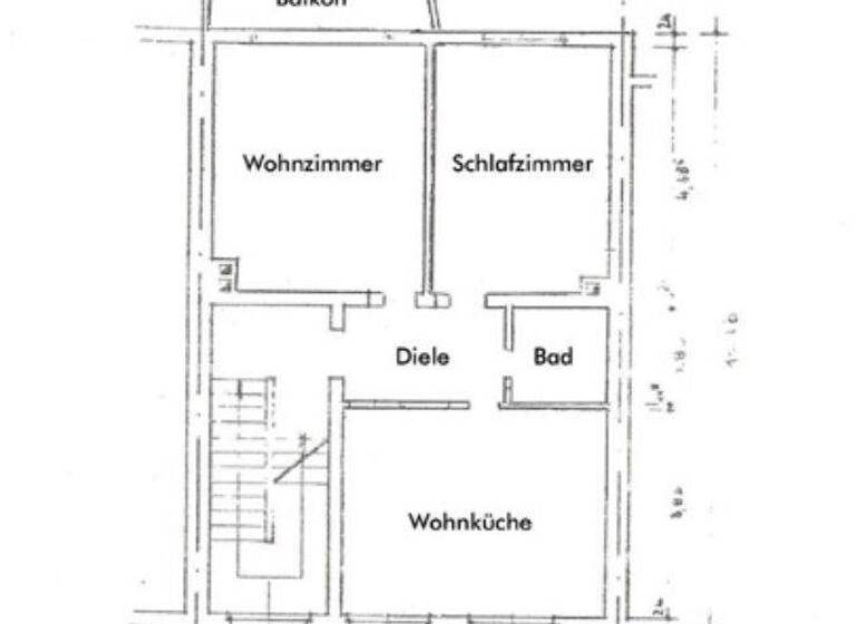 Wohnung zur Miete 550 € 2 Zimmer 59 m² Holsterhausen Essen 45147