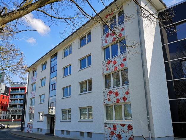 Wohnung zur Miete 600 € 1 Zimmer 38 m² 2. Geschoss frei ab 01.10.2026 Lahnstraße 7 Gießen Gießen 35398