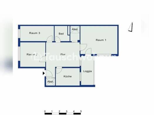 Wohnung zur Miete Tauschwohnung 558 € 2,5 Zimmer 80 m² 4. Geschoss Mariendorf Berlin 12105