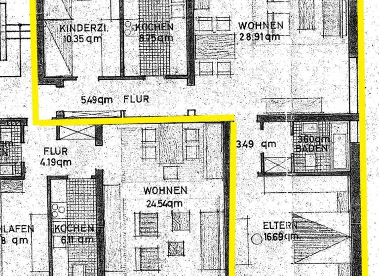 Wohnung zur Miete 800 € 3 Zimmer 80 m² Hüls Krefeld 47839