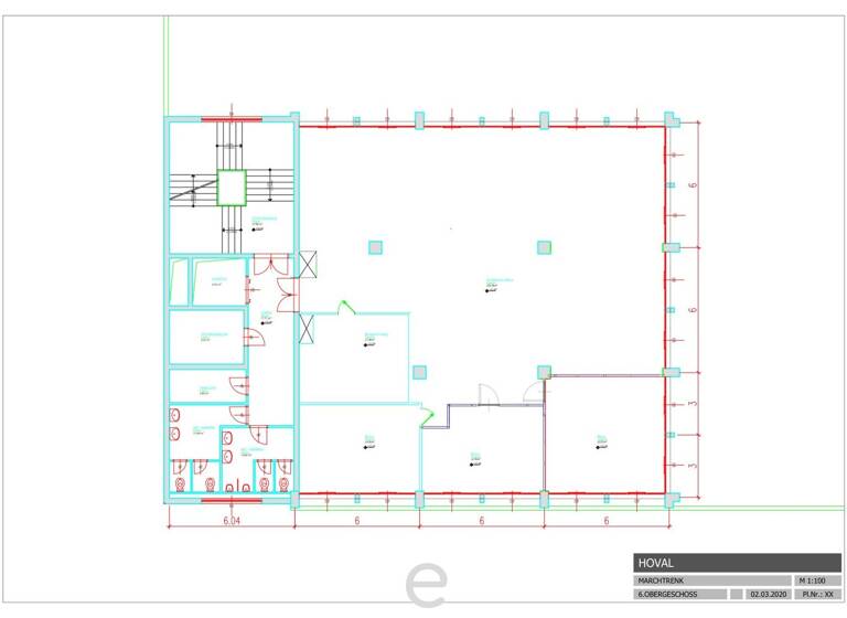 Büro zur Miete 10,50 € 543,8 m² Bürofläche Marchtrenk 4614
