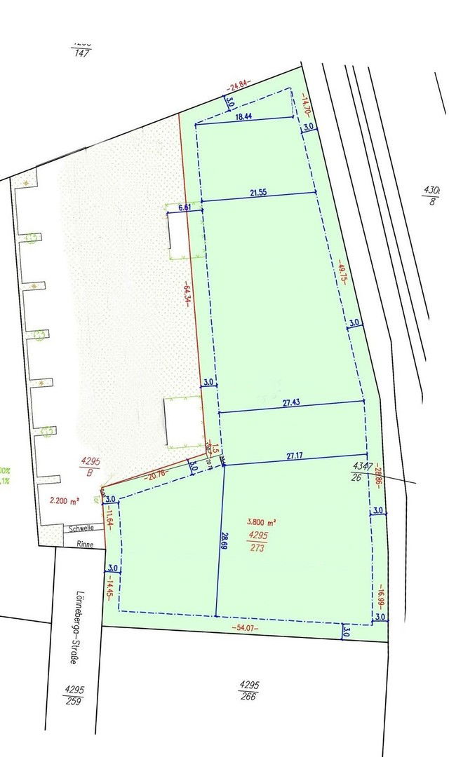 Gewerbegrundstück zum Kauf provisionsfrei 3.800 m²<br/>Grundstück Lönneberga Straße 7 Neuland Speyer 67346