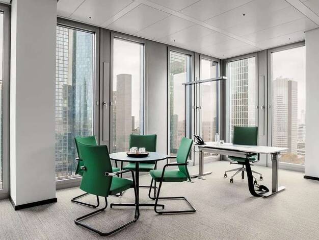 Bürofläche zur Miete provisionsfrei 22 m² Bürofläche teilbar ab 7 m² Taunusanlage 9-10 Bahnhofsviertel Frankfurt am Main 60329