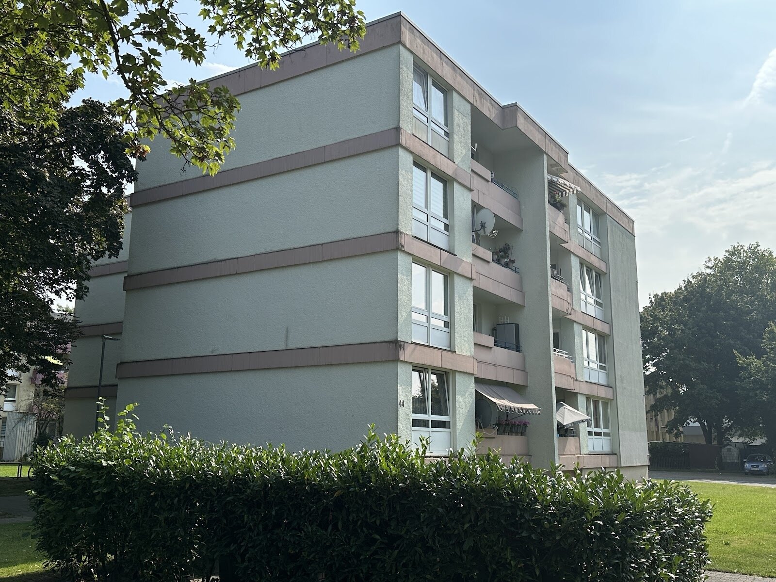 Wohnung zur Miete 380 € 2 Zimmer 54,2 m²<br/>Wohnfläche 3.<br/>Geschoss ab sofort<br/>Verfügbarkeit Dresdener Ring 46 Asberg Moers 47441