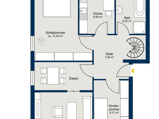 Maisonette zur Miete 1.100 € 5 Zimmer 90 m² frei ab 01.11.2026 Oberroth Schwabhausen 85247